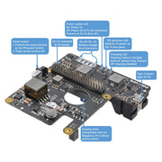 SupTronics X1207 PoE-Powered UPS HAT by SupTronics - The Pi Hut