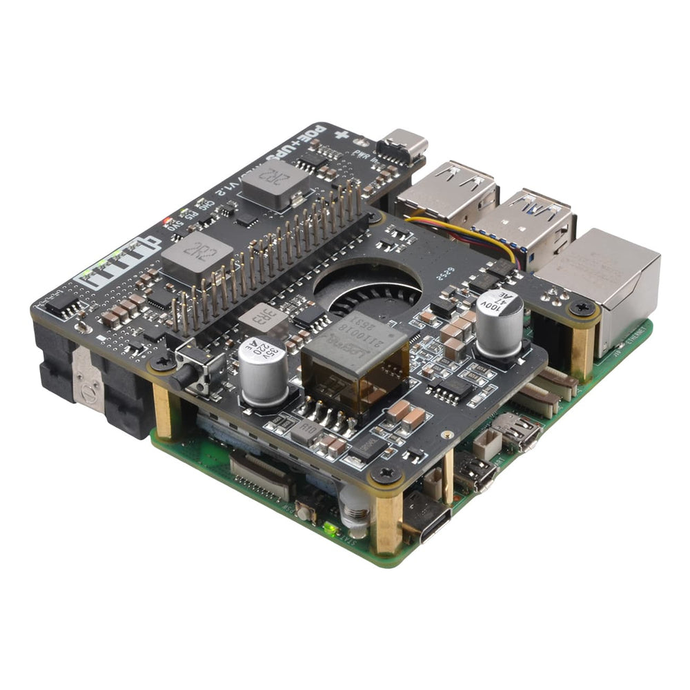SupTronics X1207 PoE-Powered UPS HAT by SupTronics - The Pi Hut