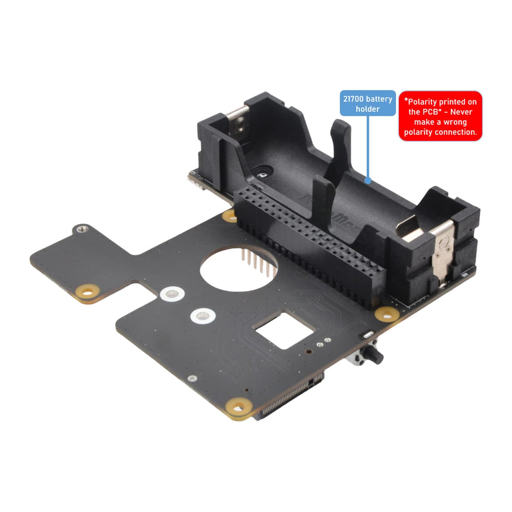 SupTronics X1208 UPS + M.2 2280 NVMe Add-on by SupTronics - The Pi Hut