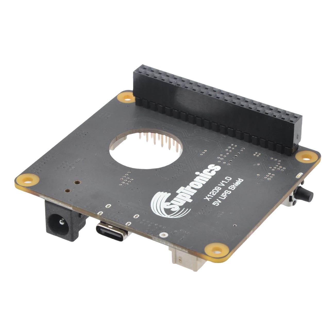 SupTronics X1209 5V 6A UPS HAT for Raspberry Pi by SupTronics - The Pi Hut