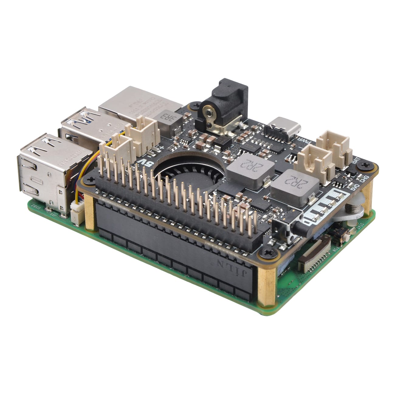 SupTronics X1209 5V 6A UPS HAT for Raspberry Pi by SupTronics - The Pi Hut