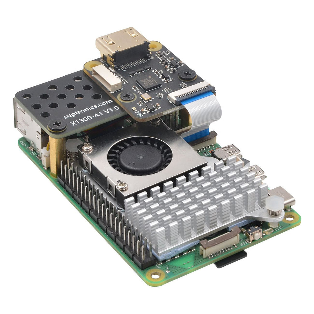 SupTronics X1300 HDMI to CSI-2 Bridge for Raspberry Pi 5 by SupTronics - The Pi Hut