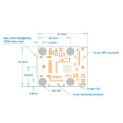 SupTronics X1300 HDMI to CSI-2 Bridge for Raspberry Pi 5 by SupTronics - The Pi Hut