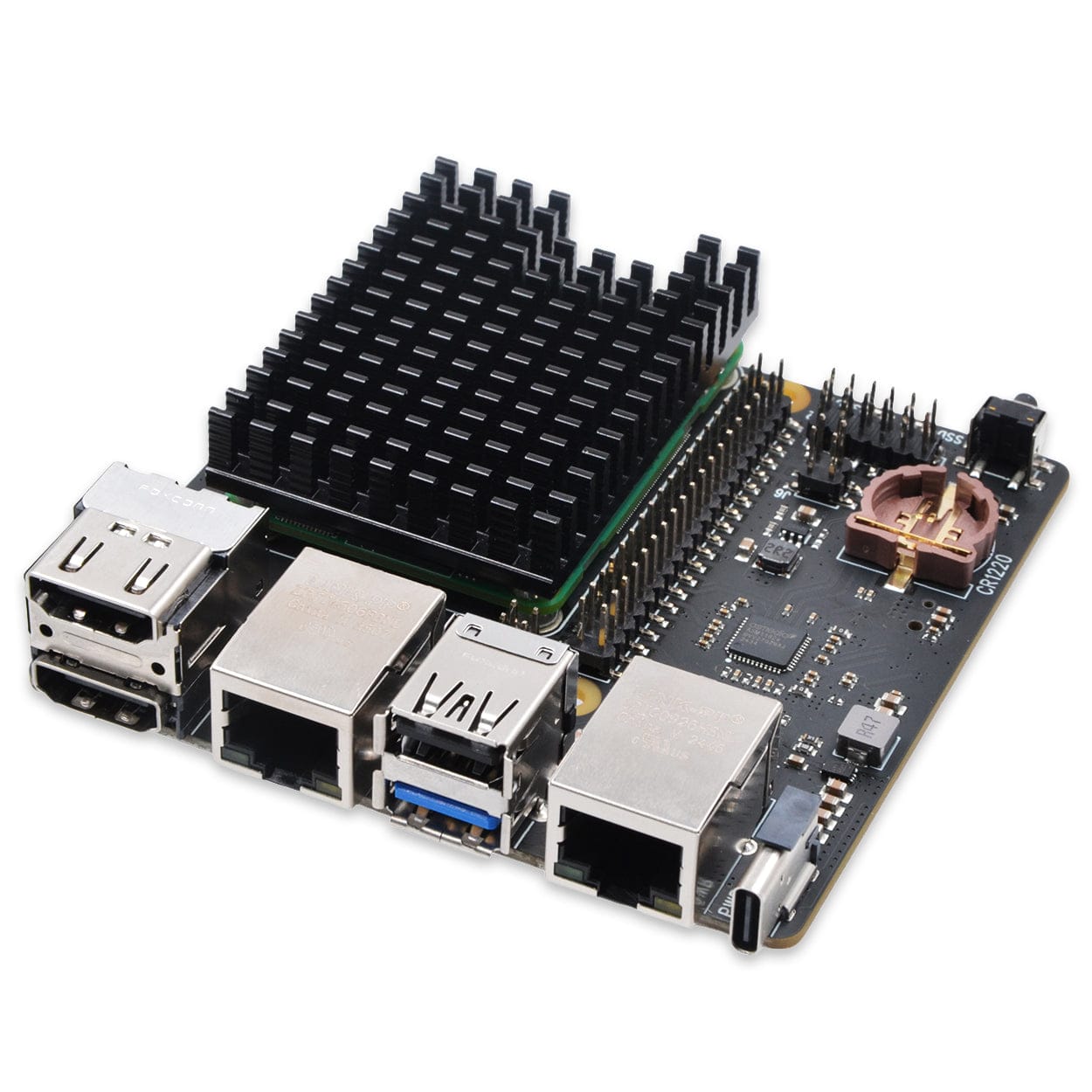 SupTronics X1501 Dual Ethernet Dual NVMe IO Board for CM5 by SupTronics - The Pi Hut