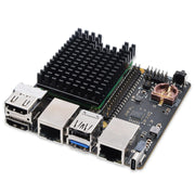 SupTronics X1501 Dual Ethernet Dual NVMe IO Board for CM5 by SupTronics - The Pi Hut