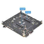 SupTronics X1507 Fanless Dual NVME IO Board for CM5 by SupTronics - The Pi Hut
