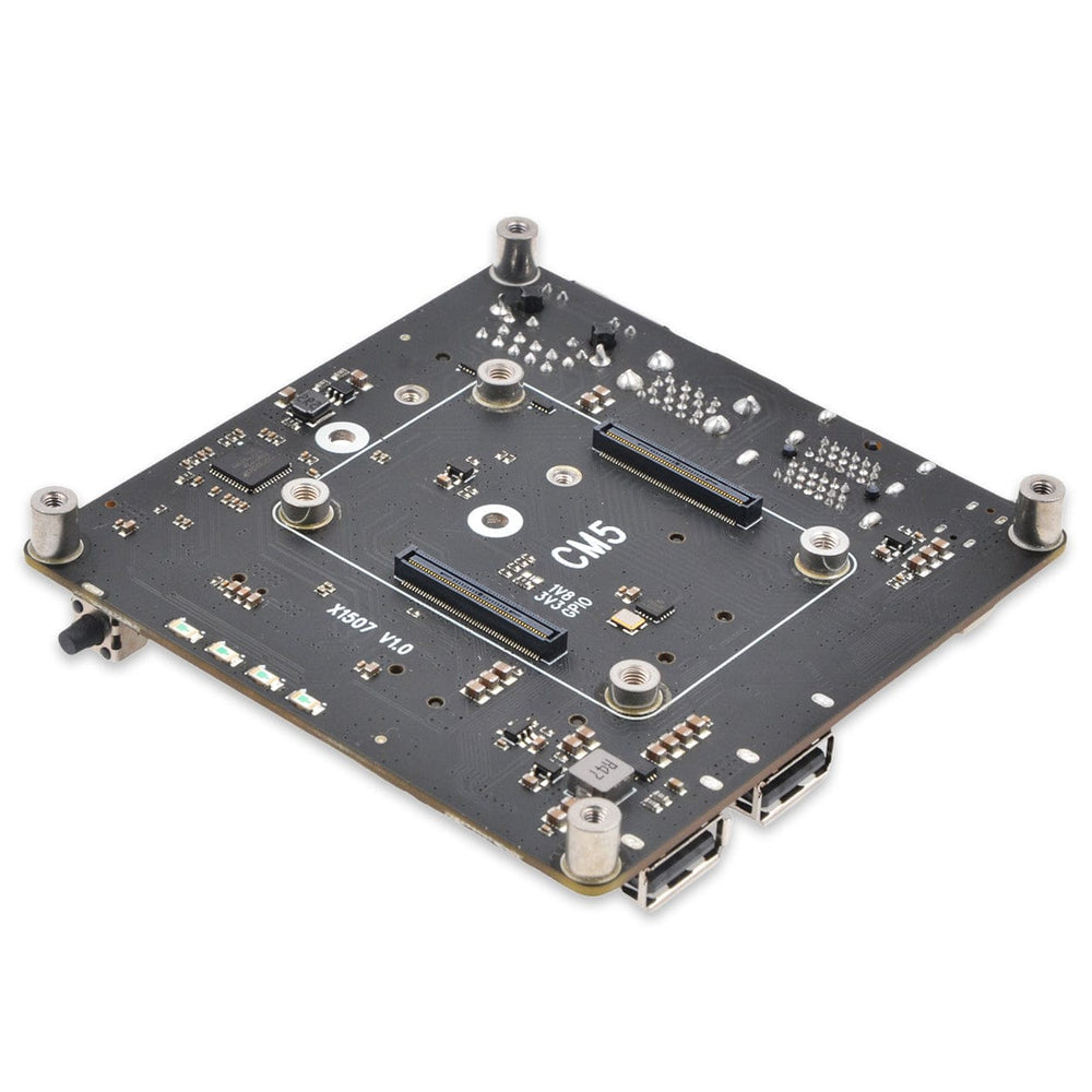 SupTronics X1507 Fanless Dual NVME IO Board for CM5 by SupTronics - The Pi Hut