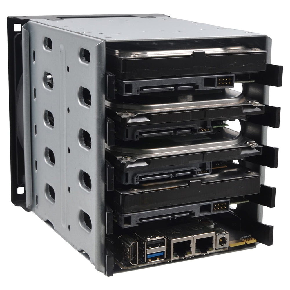 SupTronics XNAS1 NAS Carrier + Enclosure for CM5 by SupTronics - The Pi Hut
