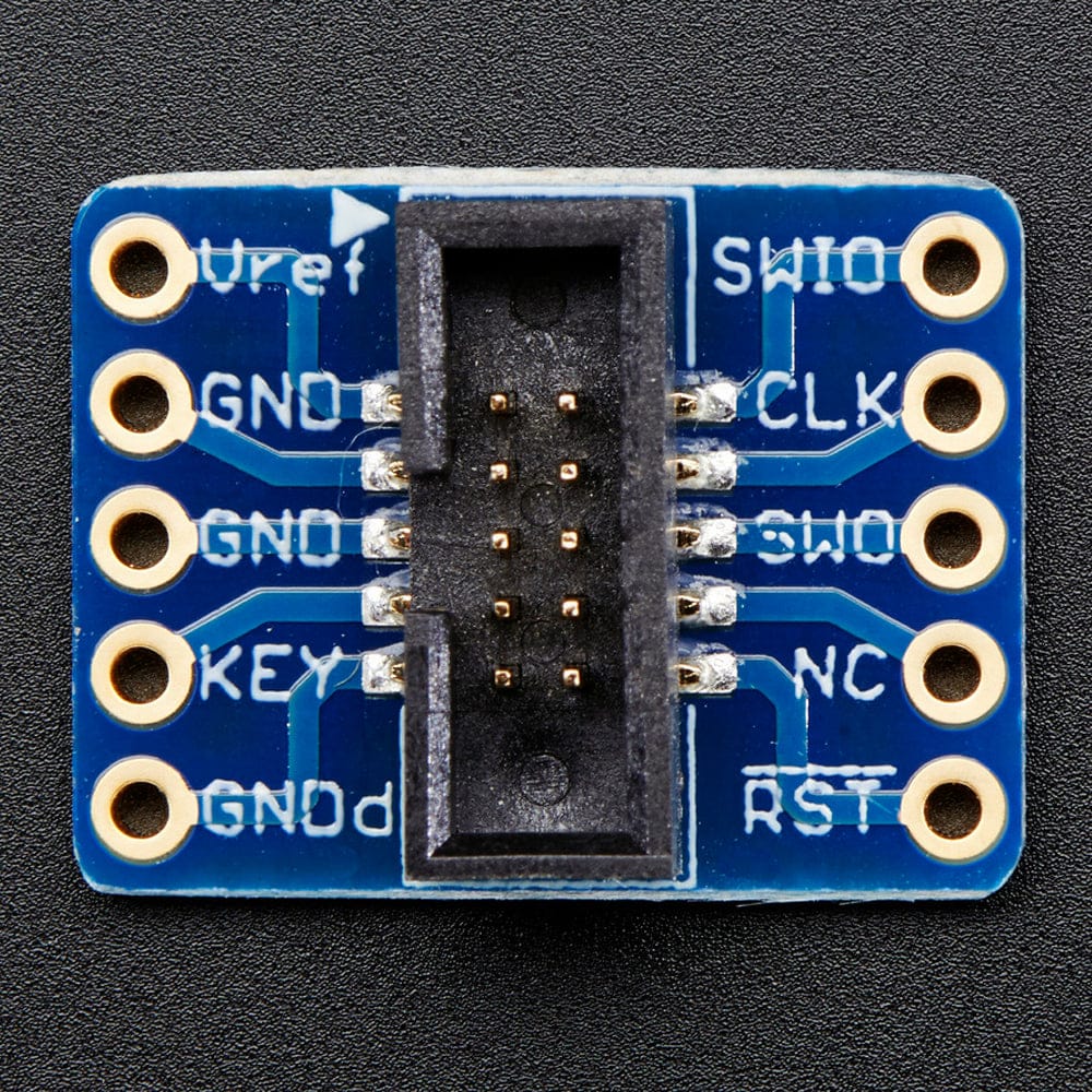 SWD (2x5 1.27mm) Cable Breakout Board by Adafruit - The Pi Hut