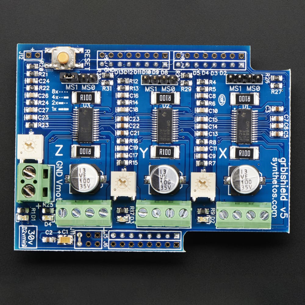 Synthetos gShield (grblShield) V5 by Adafruit - The Pi Hut