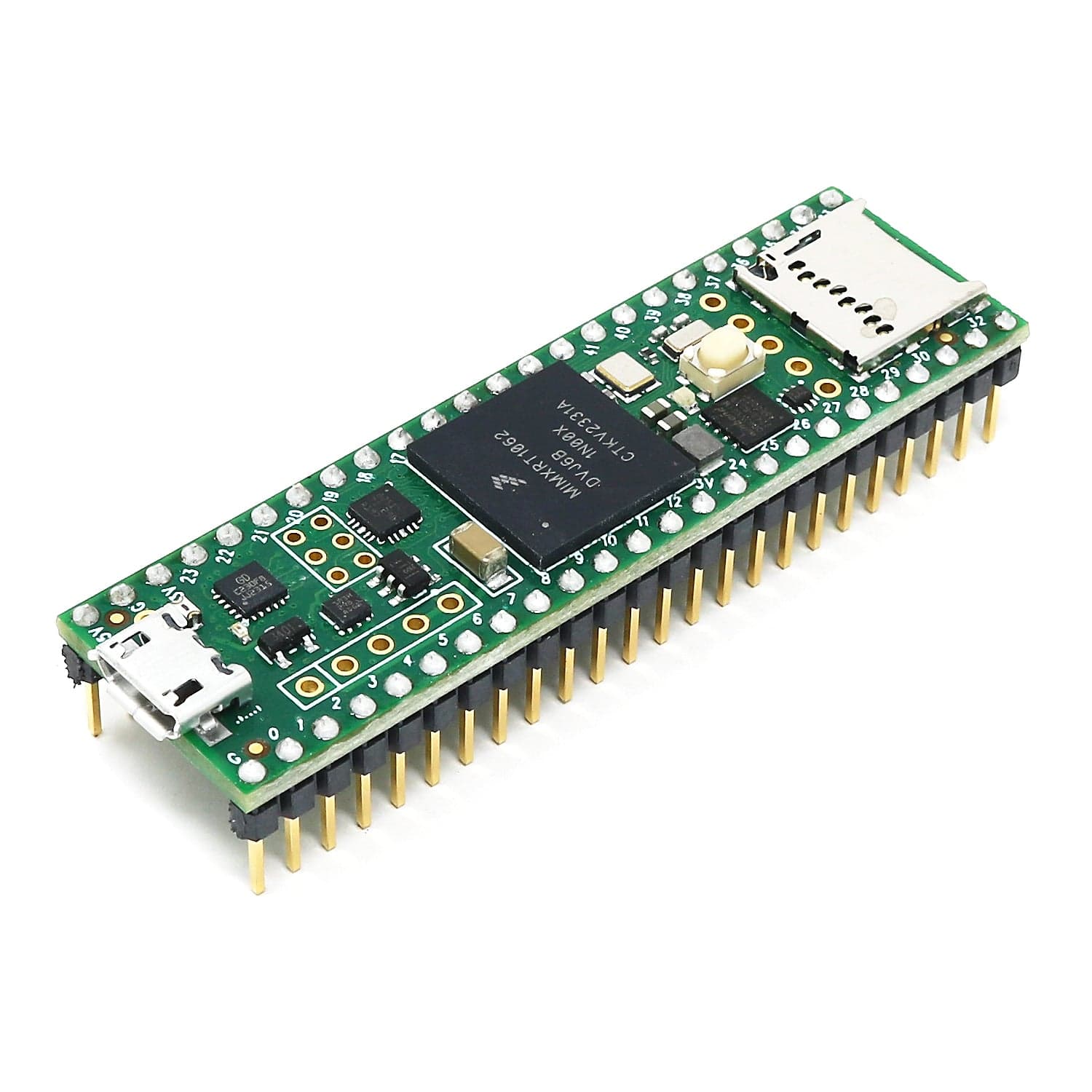 Teensy 4.1 with Ethernet - Assembled Pins - The Pi Hut
