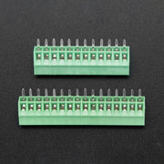 Terminal Block kit for Feather - 0.1" Pitch by Adafruit - The Pi Hut