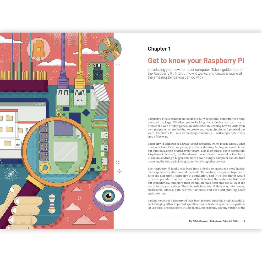 The Official Raspberry Pi Beginner's Guide - 6th Edition by Raspberry Pi Press - The Pi Hut