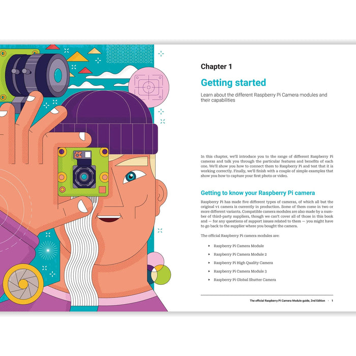 The Official Raspberry Pi Camera Guide - 2nd Edition - The Pi Hut