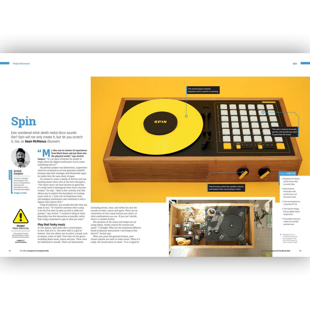 The Official Raspberry Pi Handbook 2026 by Raspberry Pi Press - The Pi Hut