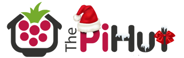 The Pi Hut Christmas Logo