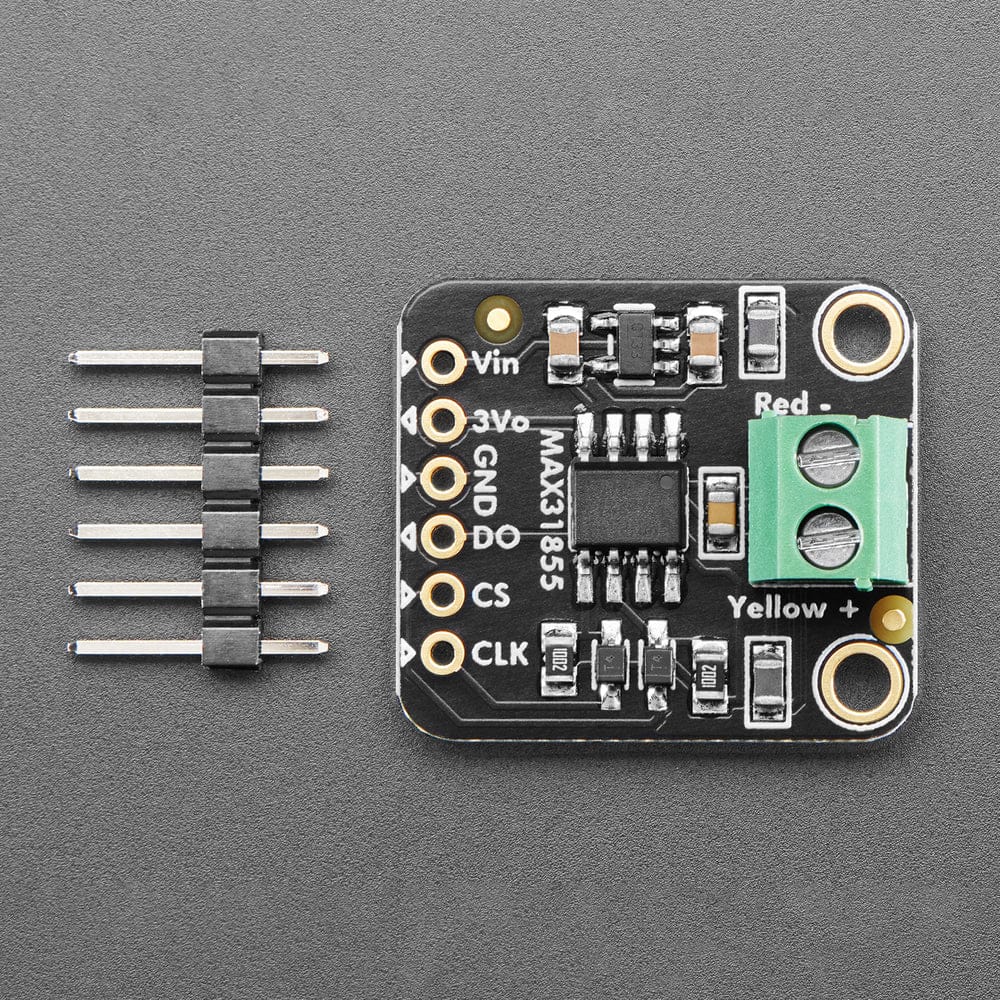 Thermocouple Amplifier MAX31855 breakout board (MAX6675 upgrade) by Adafruit - The Pi Hut