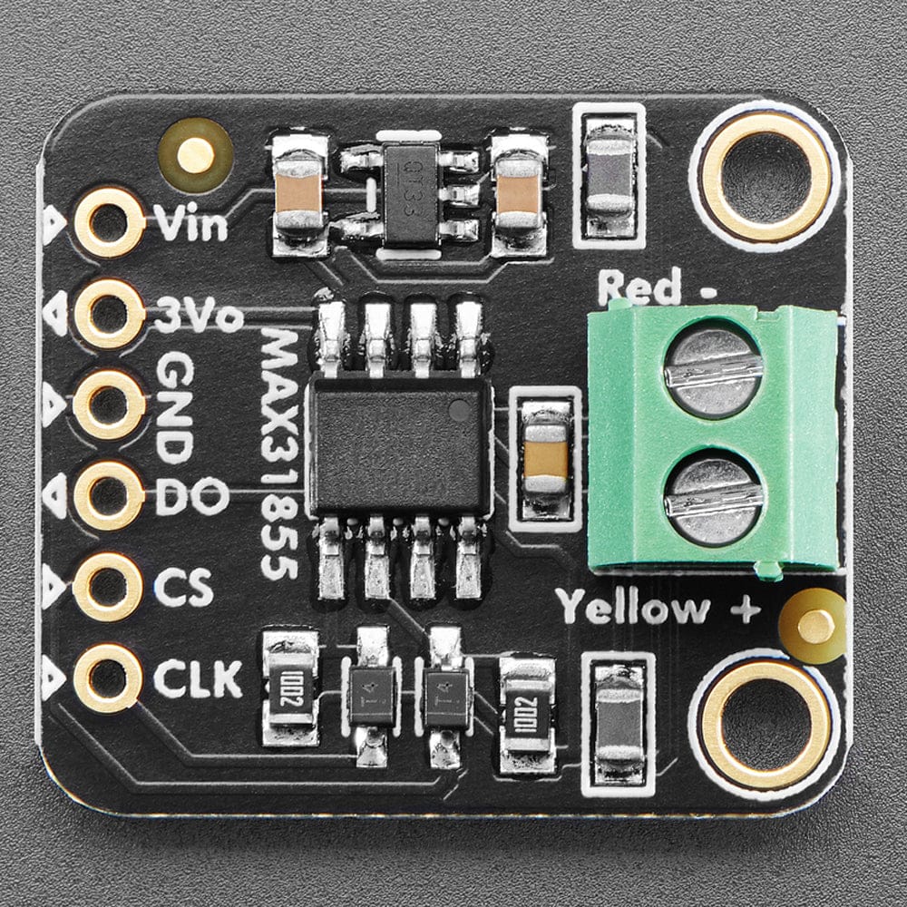Thermocouple Amplifier MAX31855 breakout board (MAX6675 upgrade) by Adafruit - The Pi Hut