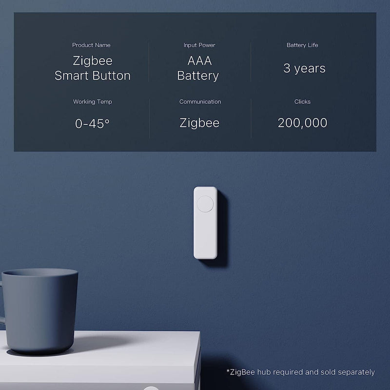 Mobile Smart Button ThirdReality Zigbee Smart Button - The Pi Hut