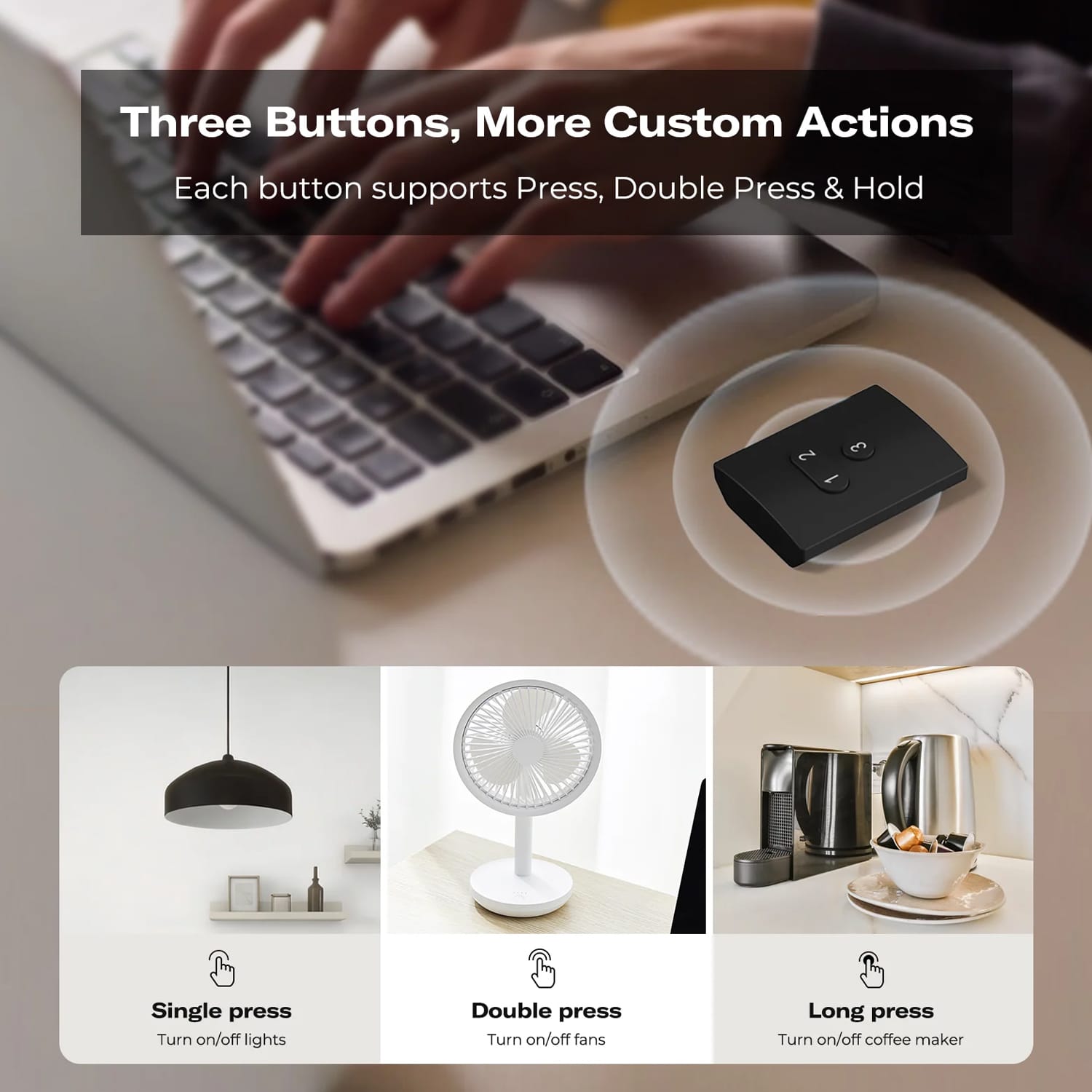 ThirdReality Zigbee Smart Button ZB2 by ThirdReality - The Pi Hut