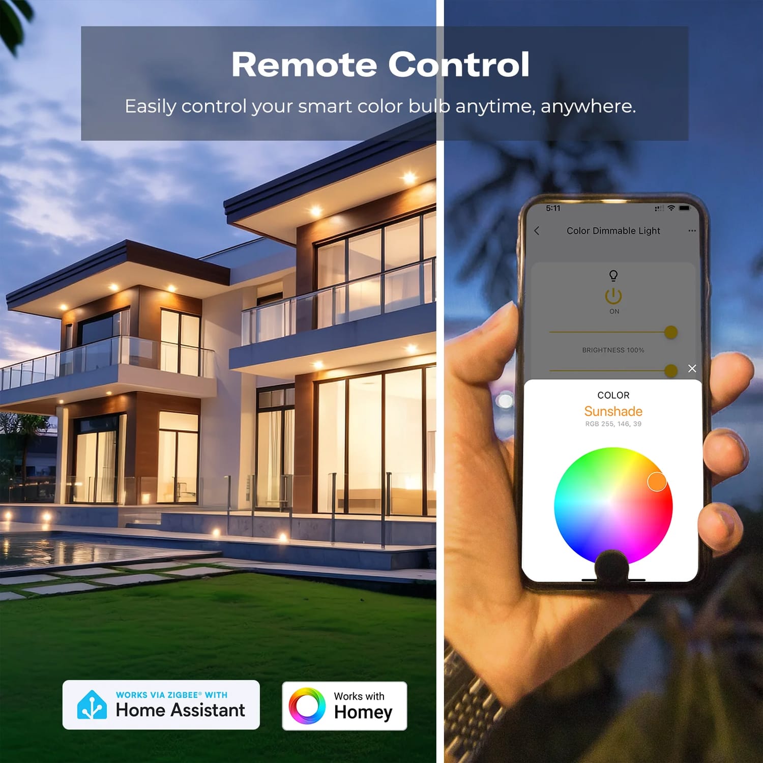 ThirdReality Zigbee Smart Colour Bulb ZL4 by ThirdReality - The Pi Hut