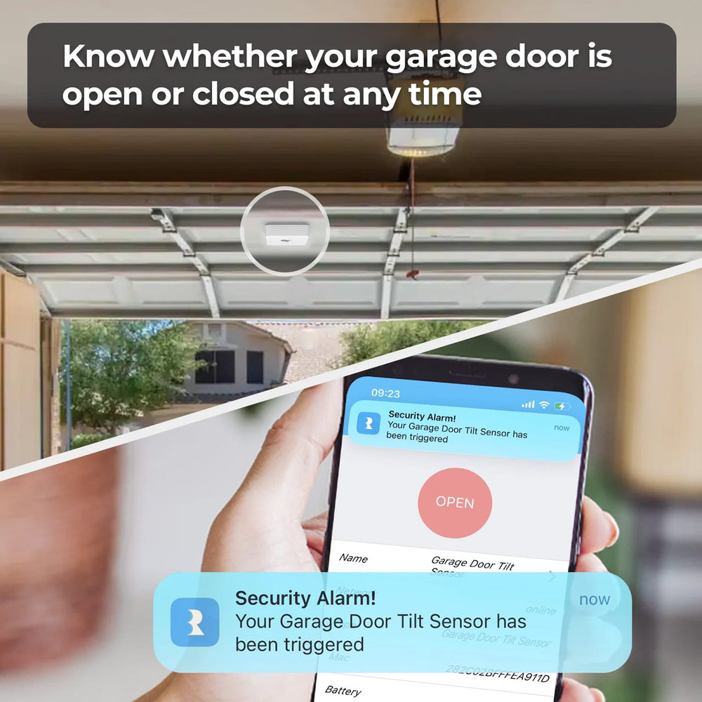 ThirdReality Zigbee Smart Garage Door Tilt Sensor by ThirdReality - The Pi Hut
