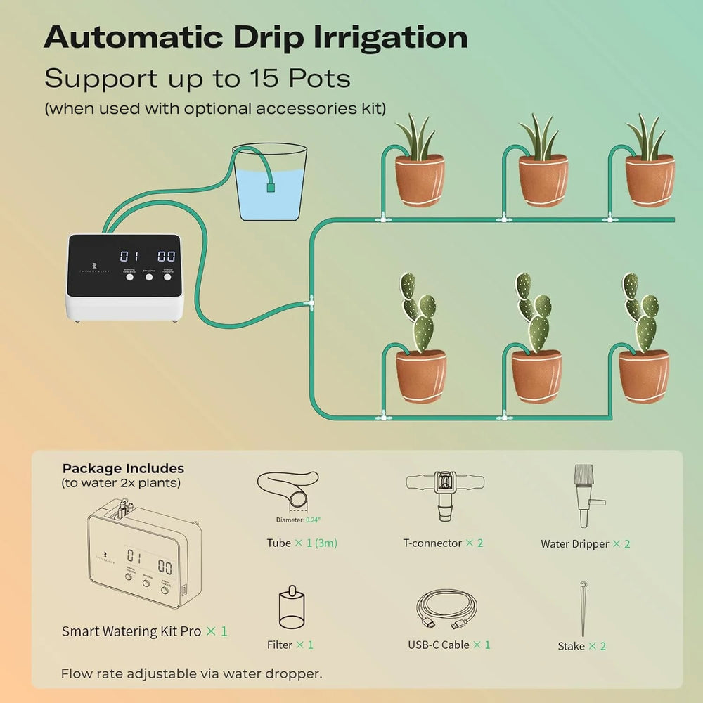ThirdReality Zigbee Smart Watering Kit Pro by ThirdReality - The Pi Hut