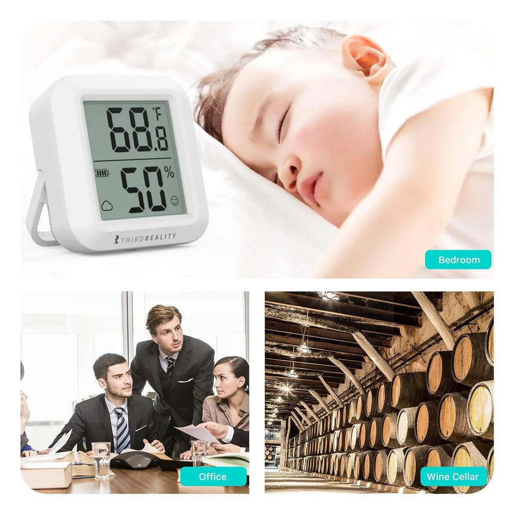 ThirdReality Zigbee Temperature and Humidity Sensor with LCD Display by ThirdReality - The Pi Hut
