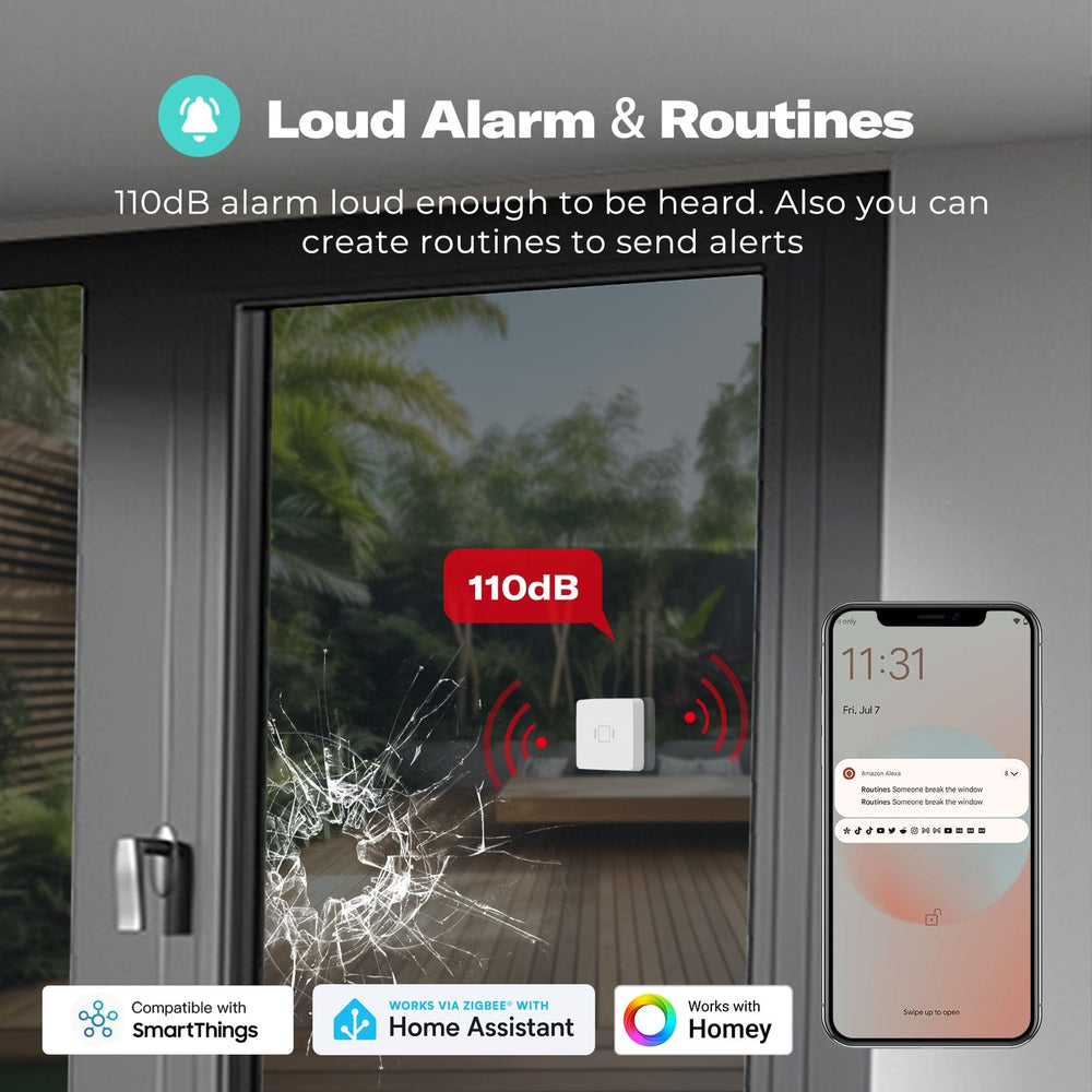 ThirdReality Zigbee Vibration Sensor by ThirdReality - The Pi Hut