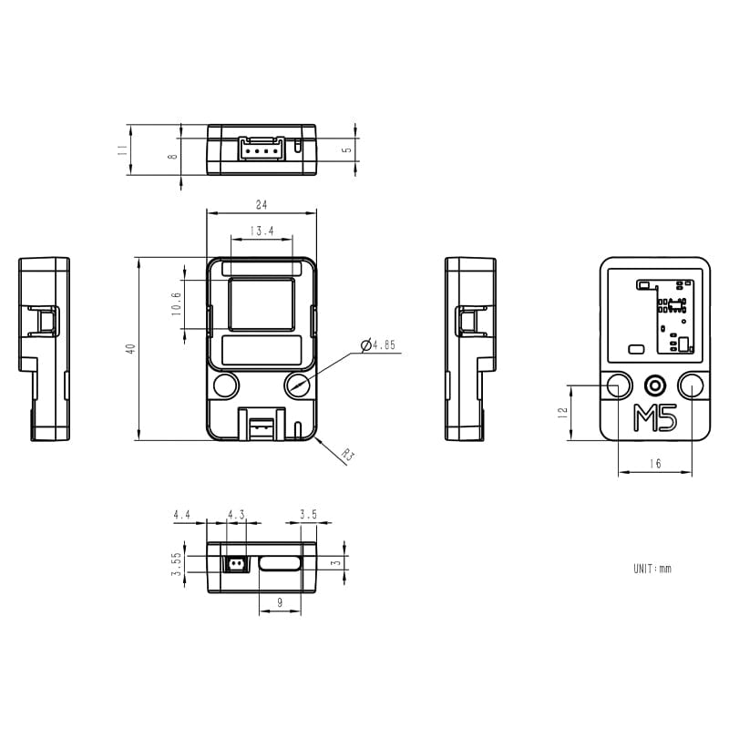 Timer Power Unit with OLED Display (INA3221) - The Pi Hut