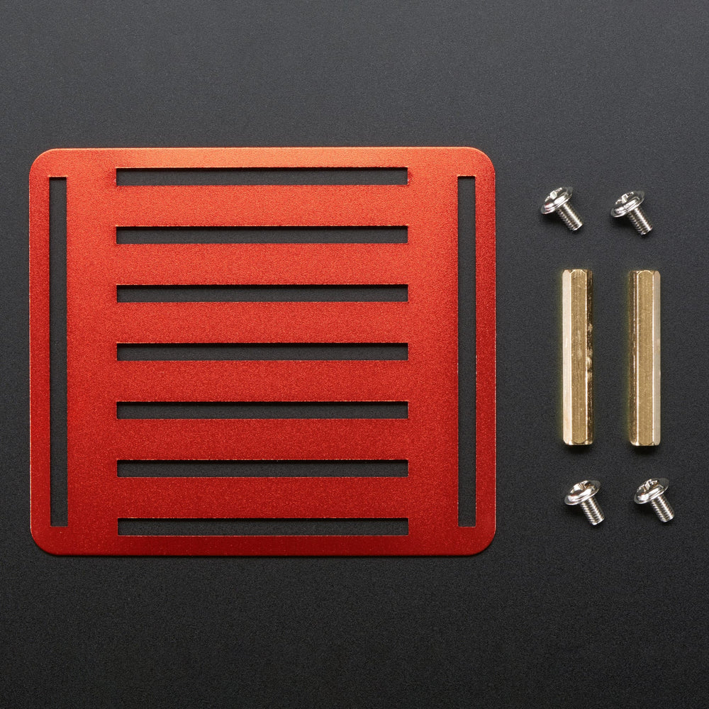 Top Metal Plate for a Mini Robot Rover Chassis by Adafruit - The Pi Hut