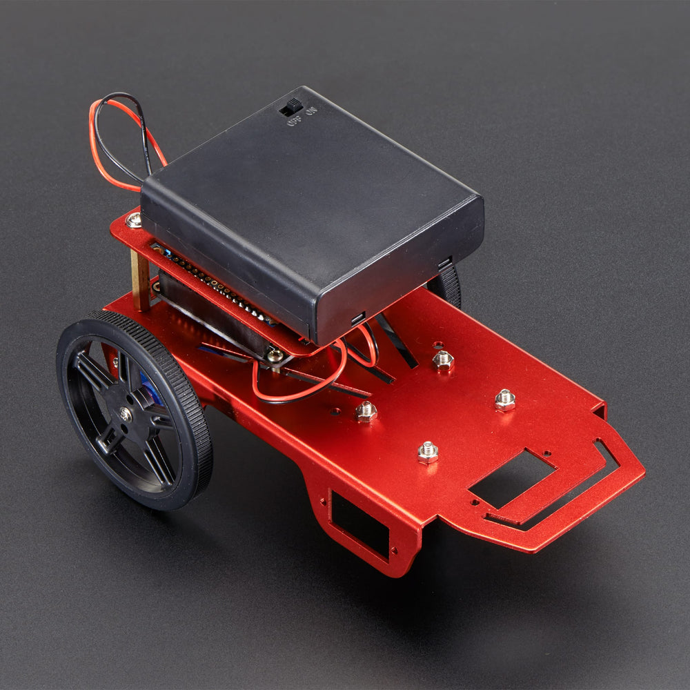 Top Metal Plate for a Mini Robot Rover Chassis by Adafruit - The Pi Hut