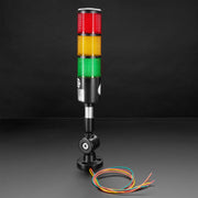 Tower Light - Red Yellow Green Alert Light with Buzzer - 12VDC by Adafruit - The Pi Hut