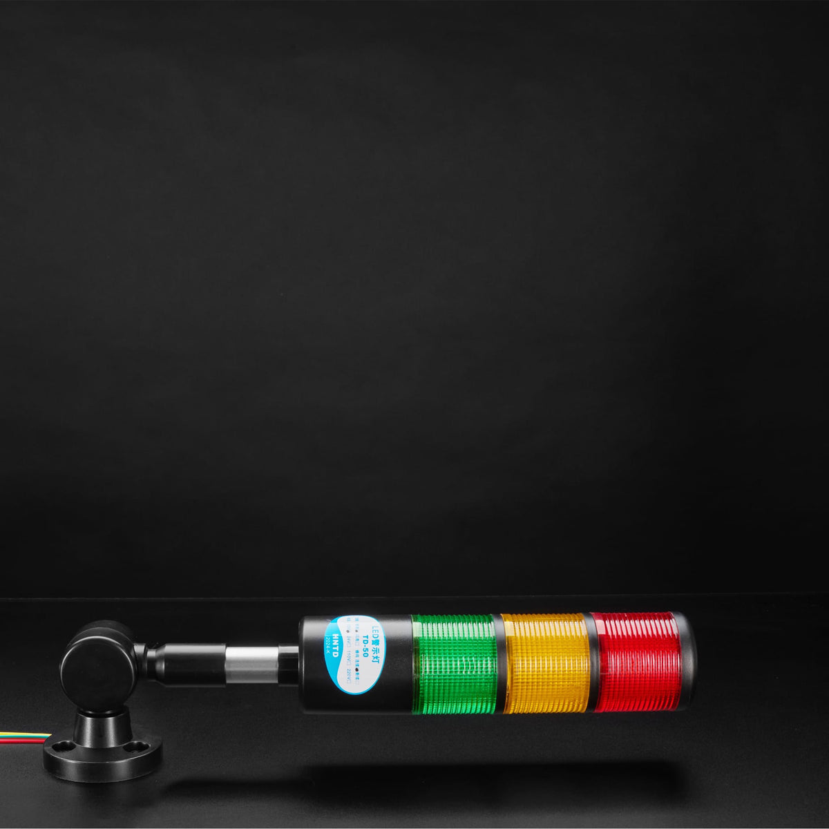 Tower Light - Red Yellow Green Alert Light with Buzzer - 12VDC by Adafruit - The Pi Hut