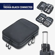 Troika Black Connected (Cable organiser) by Troika - The Pi Hut