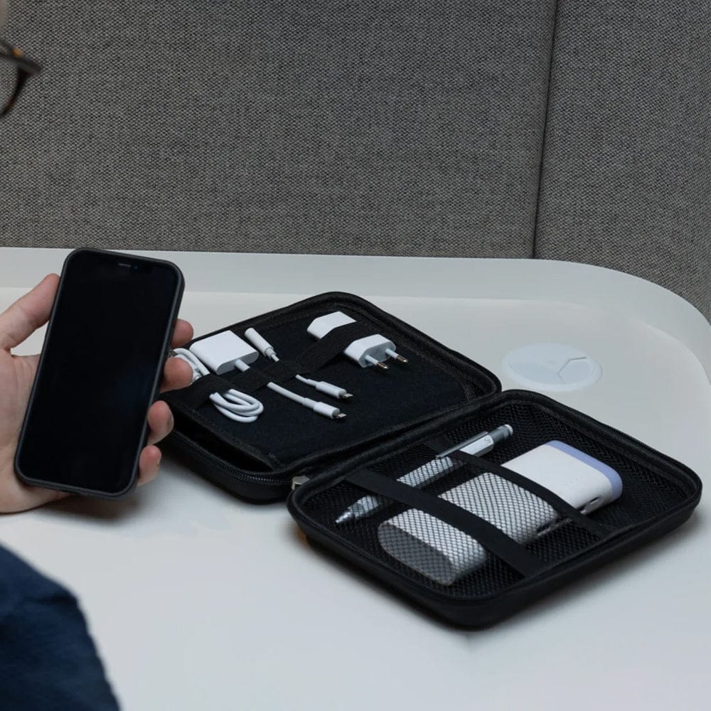 Troika Black Connected (Cable organiser) by Troika - The Pi Hut
