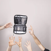 Troika Black Tech Pouch 2 by Troika - The Pi Hut