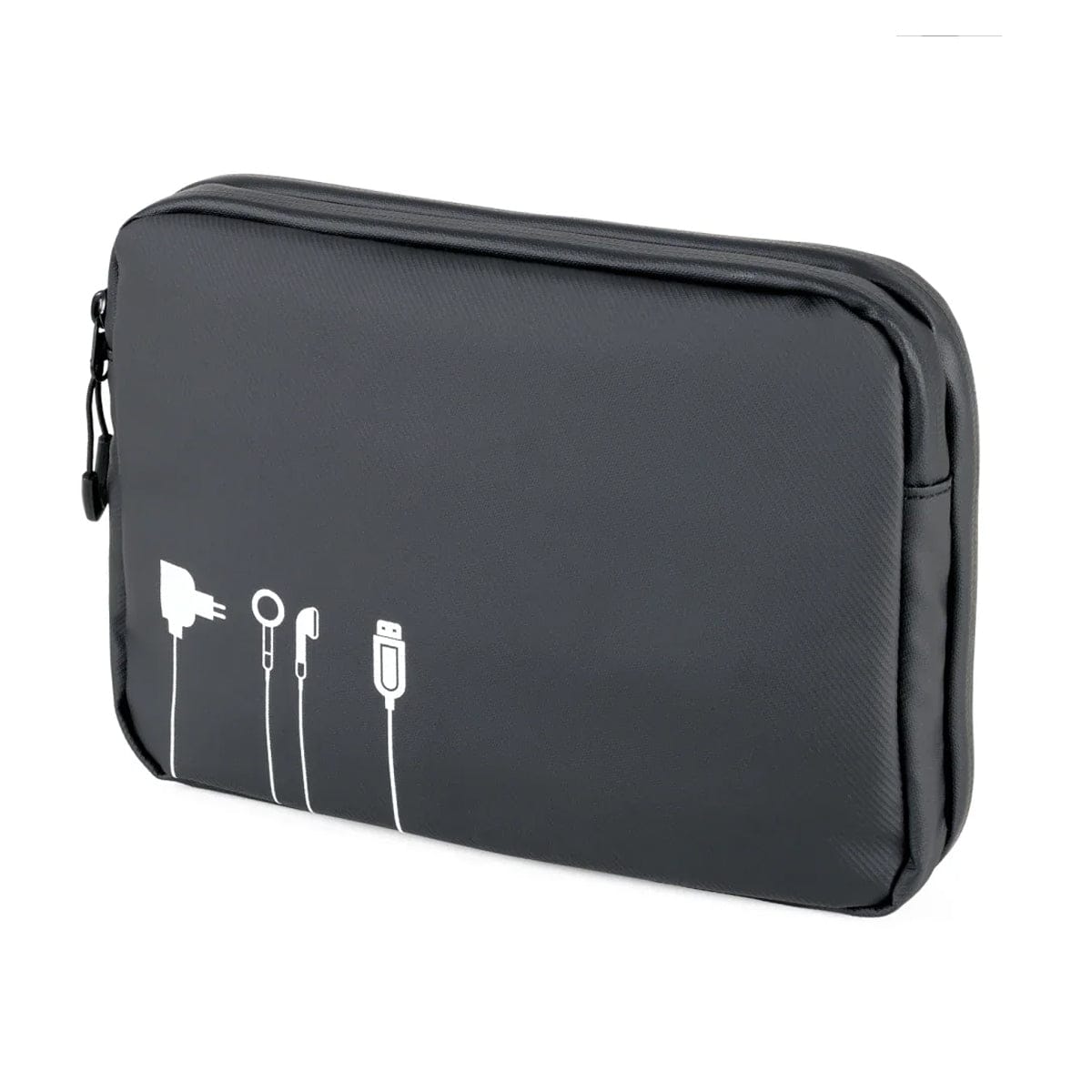 Troika Black Tech Pouch 2 by Troika - The Pi Hut
