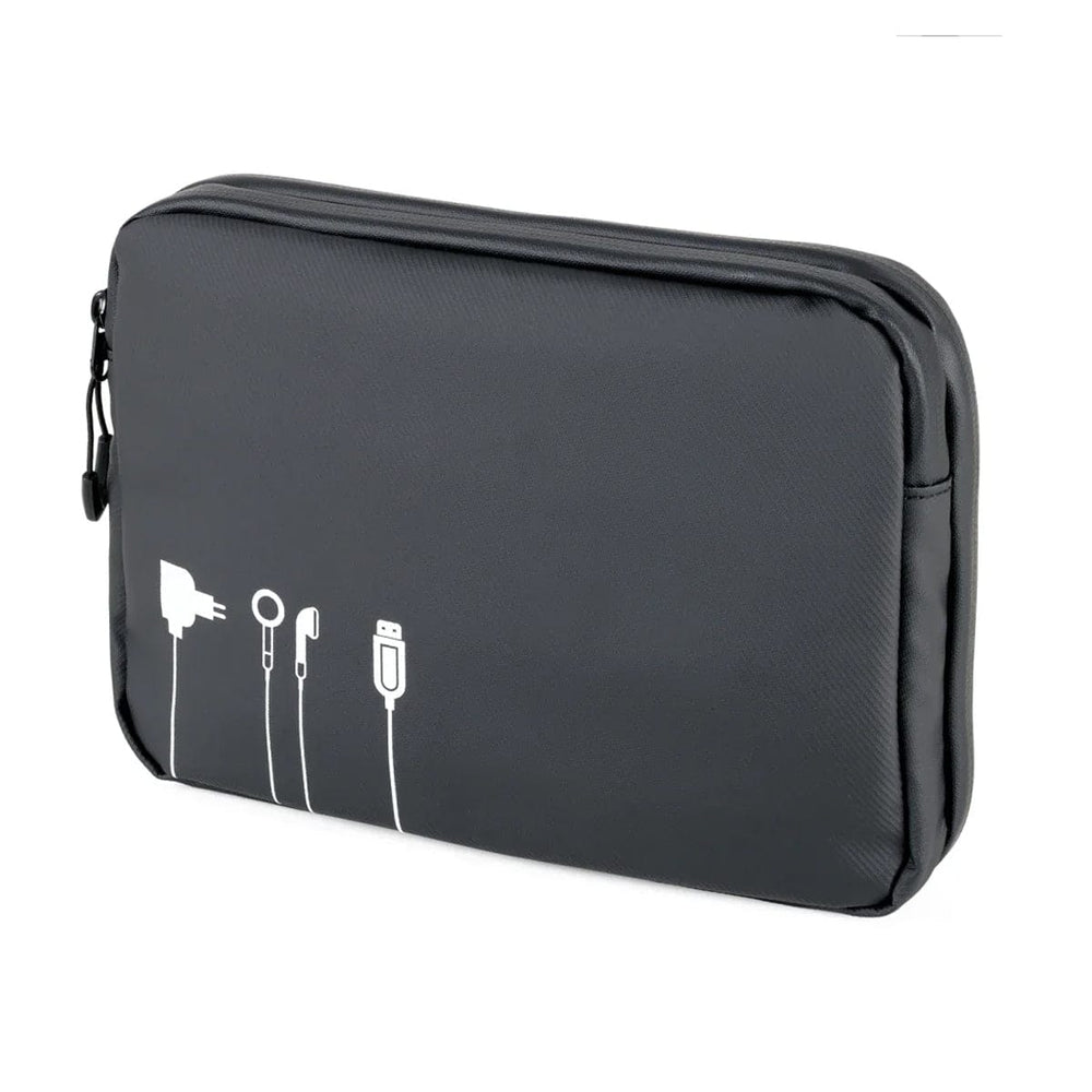 Troika Black Tech Pouch 2 by Troika - The Pi Hut