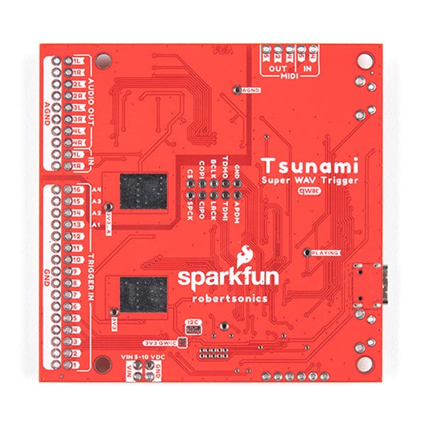 Tsunami Super WAV Trigger (Qwiic) - The Pi Hut