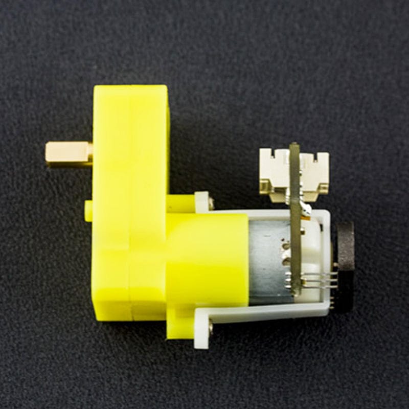 TT Geared Motor with Encoder (6V 160RPM 120:1 L Shape) - The Pi Hut