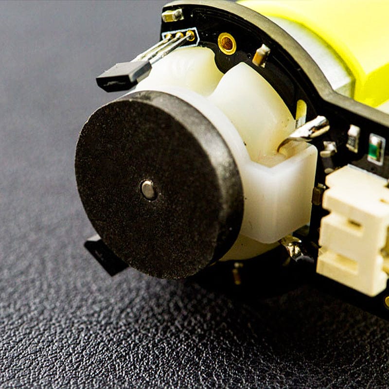 TT Geared Motor with Encoder (6V 160RPM 120:1 L Shape) - The Pi Hut