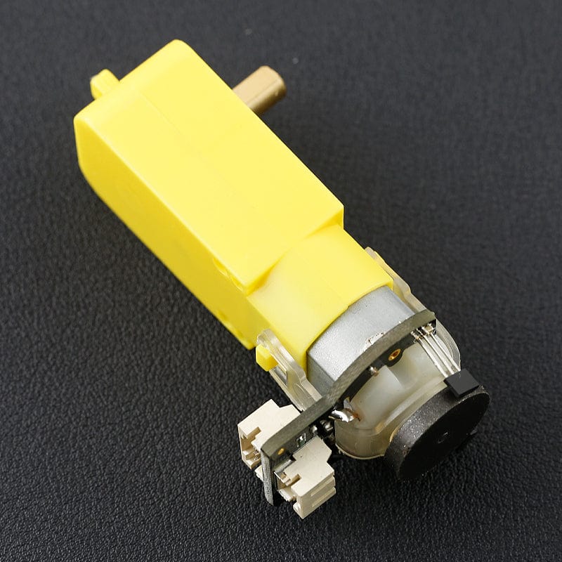 dc gear motor with encoder TT Motor with Encoder (6V 160RPM 120:1)