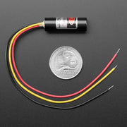 TTL Laser Diode - 5mW 650nm Red - 50KHz Max by Adafruit - The Pi Hut
