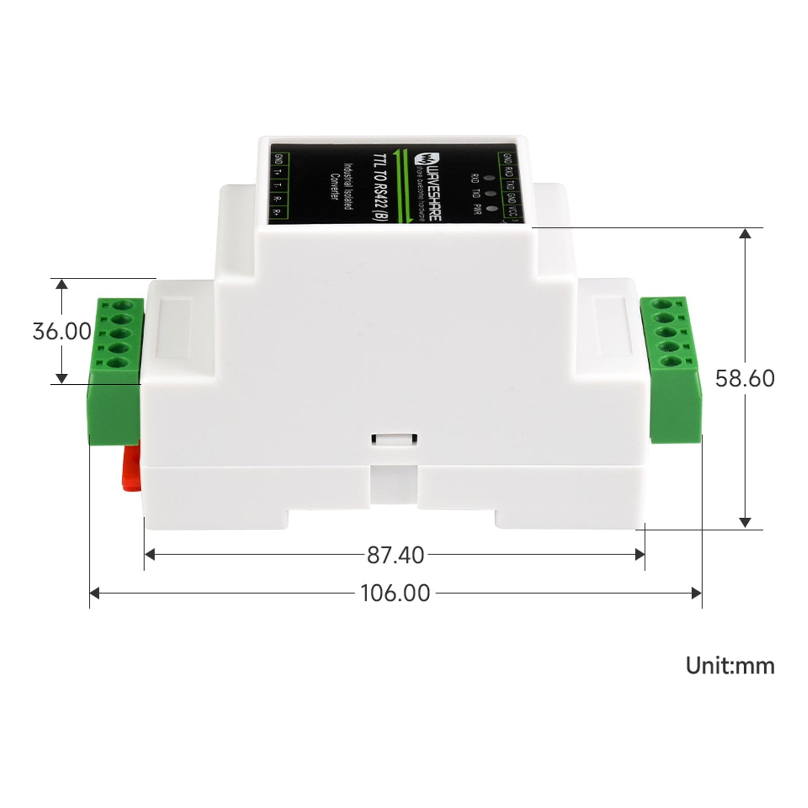 TTL To RS422 Galvanic isolated Converter - The Pi Hut