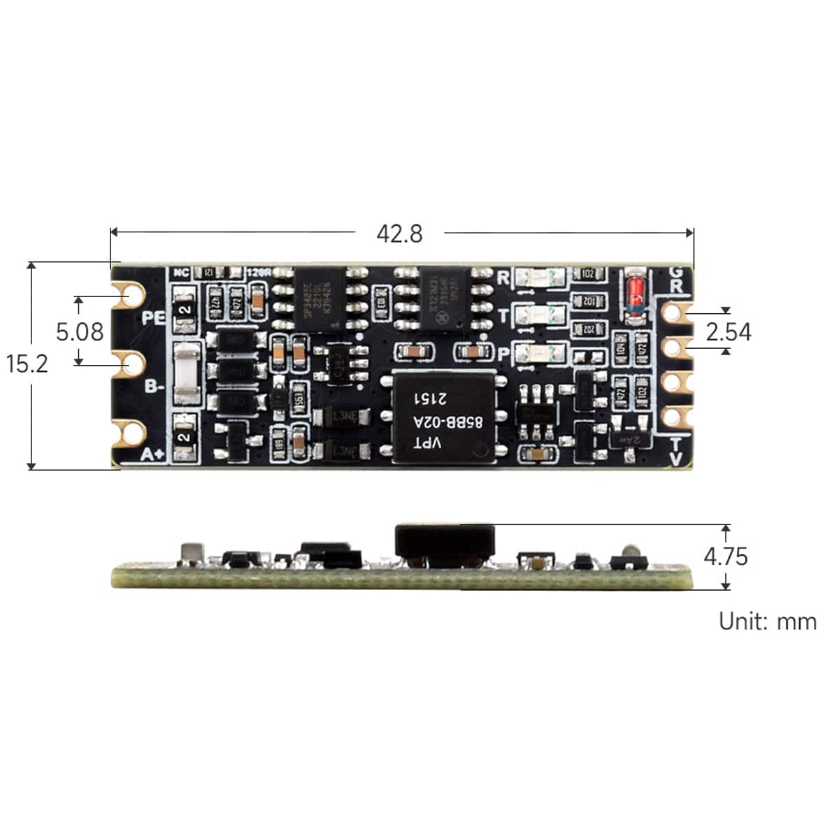 TTL To RS485 (C) Galvanic Isolated Converter