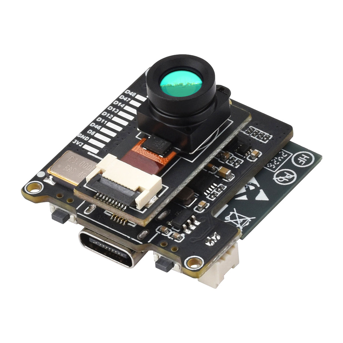 ESP32-S3 IR Thermal Imaging Camera Module (80 x 92)