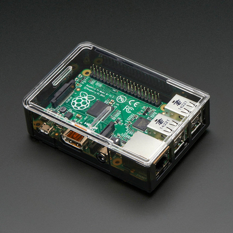 Raspberry Pi Model B+ / Pi 2 / Pi 3 Case Lid - Clear