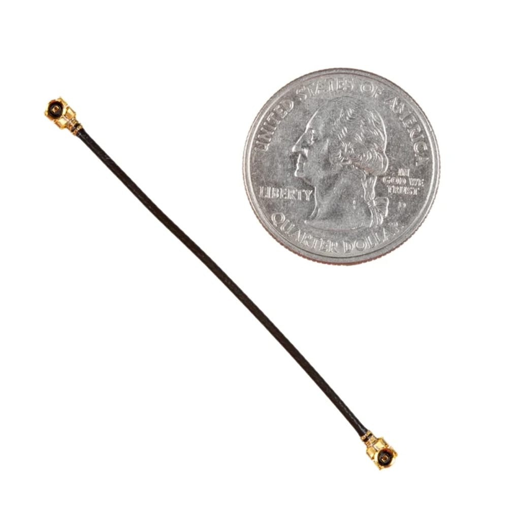 U.FL to U.FL Mini Coax Cable - 50mm by Sparkfun - The Pi Hut