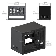 Uctronics Complete Enclosure for Raspberry Pi Clusters V3.0 - The Pi Hut